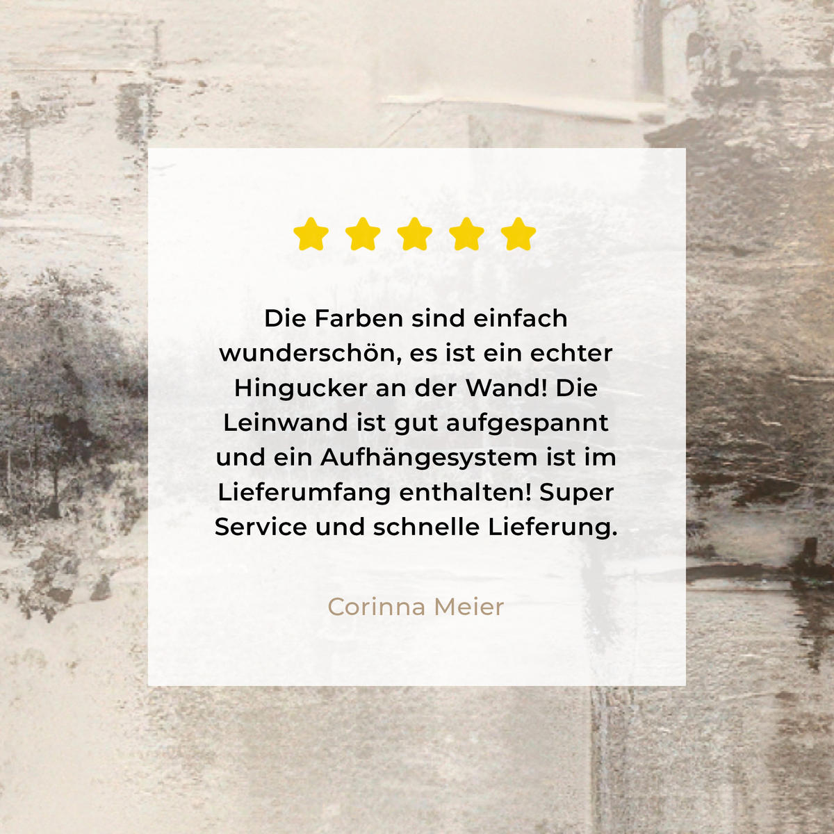 LEINWANDBILD Moderne Kunst - Abstrakt - Beige 150x100 cm - Beige, Textil (150/100cm) - MuchoWow