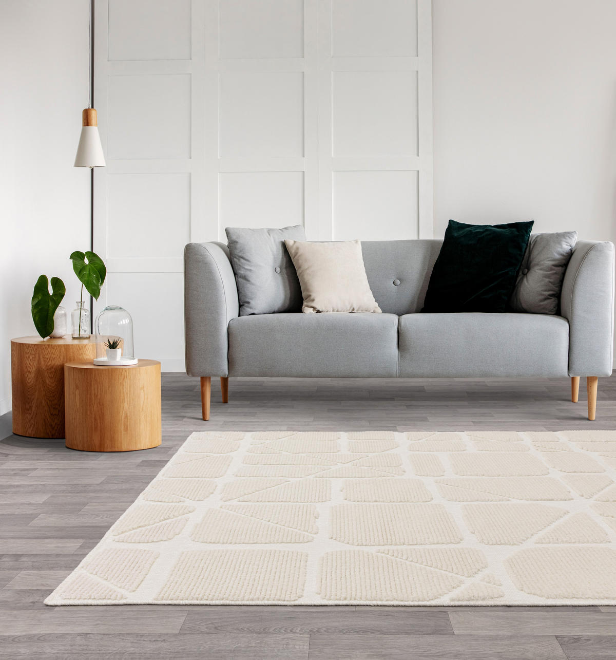 TEPPICH Flachgewebe FJORD Beige 120 x 170 cm - Beige, Textil (120/170cm) - Novatrend