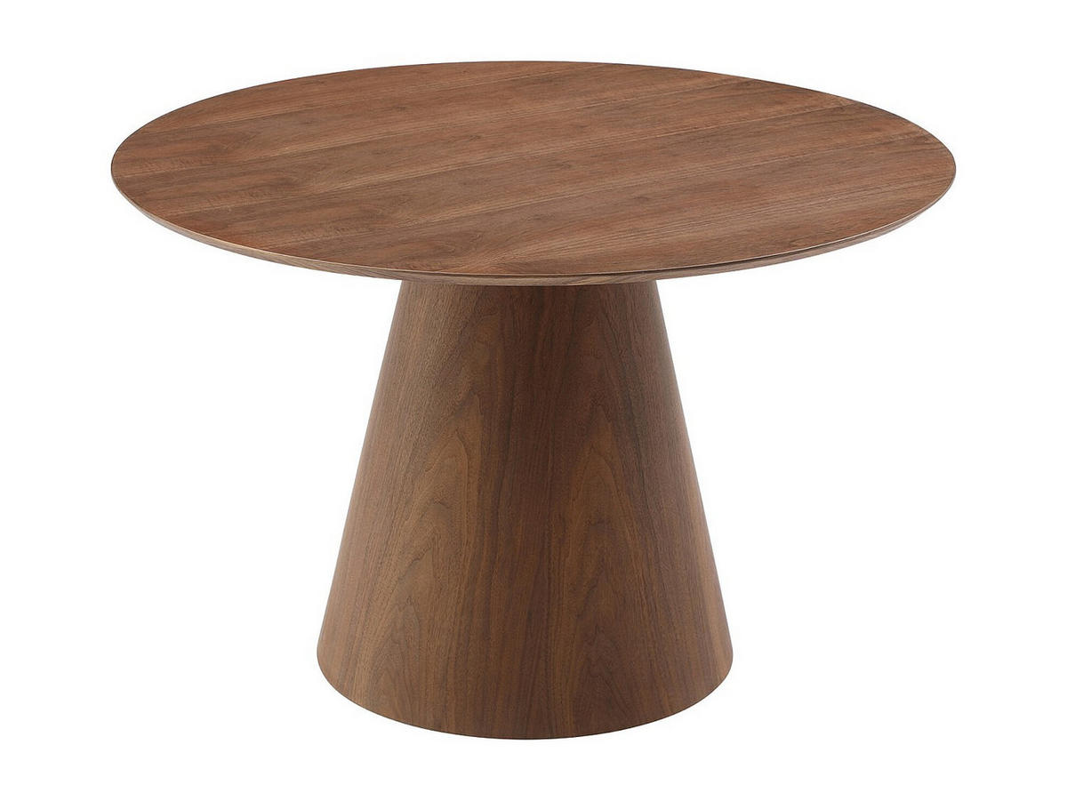 ESSGRUPPE - 4 Personen - Holz, Platte - Naturfarben Dunkel ANTALIZA - Naturfarben, Holz (120/75.5/120cm) - Vente-Unique