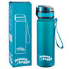 TRINKFLASCHE Petrol Auslaufsicher 500 ml BPA-Frei - Petrol, Kunststoff (0.5L) - Ecosa