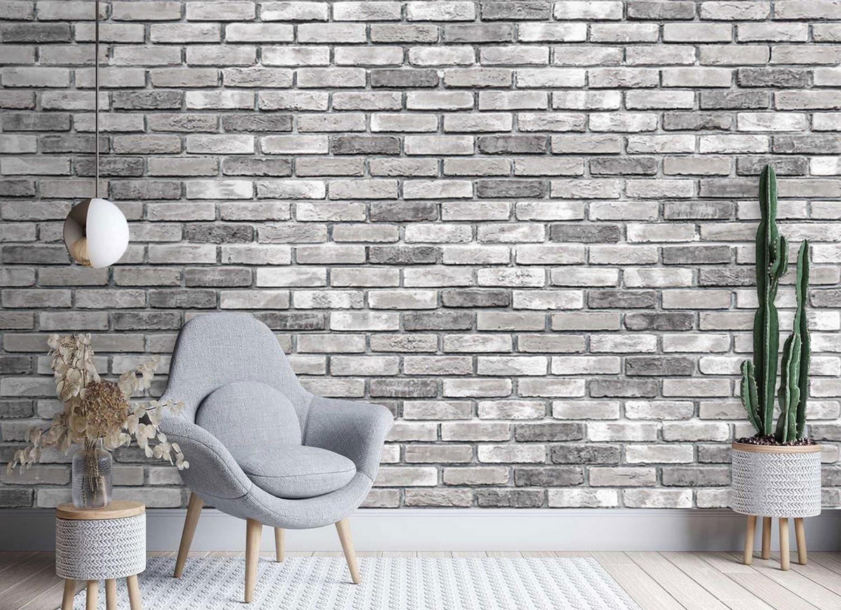 VLIESTAPETE Grau 300/210 cm - Grau, Textil (300/1cm) - KUNSTLOFT
