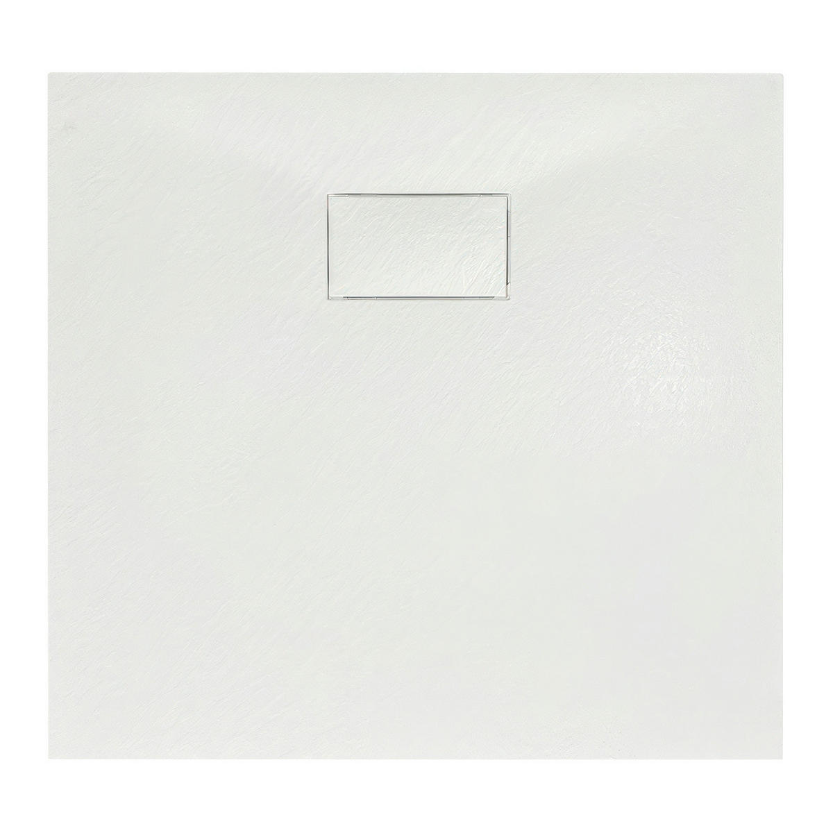 DUSCHSET Hela Vidar Chrom/Weiß/Transparent, 2-teilig, quadratisch, 80/80/193 cm - Weiß, Glas (80/80/193cm) - bad land