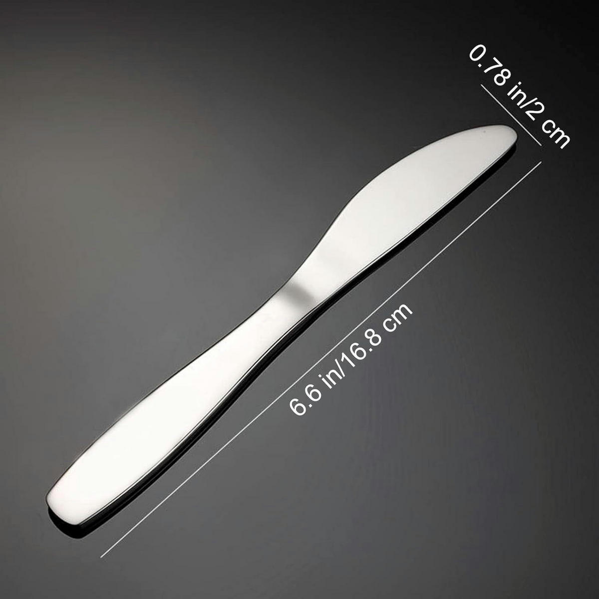 KINDERMESSER 4-teiliges Set Edelstahl 16.8 cm - Silberfarben, Metall