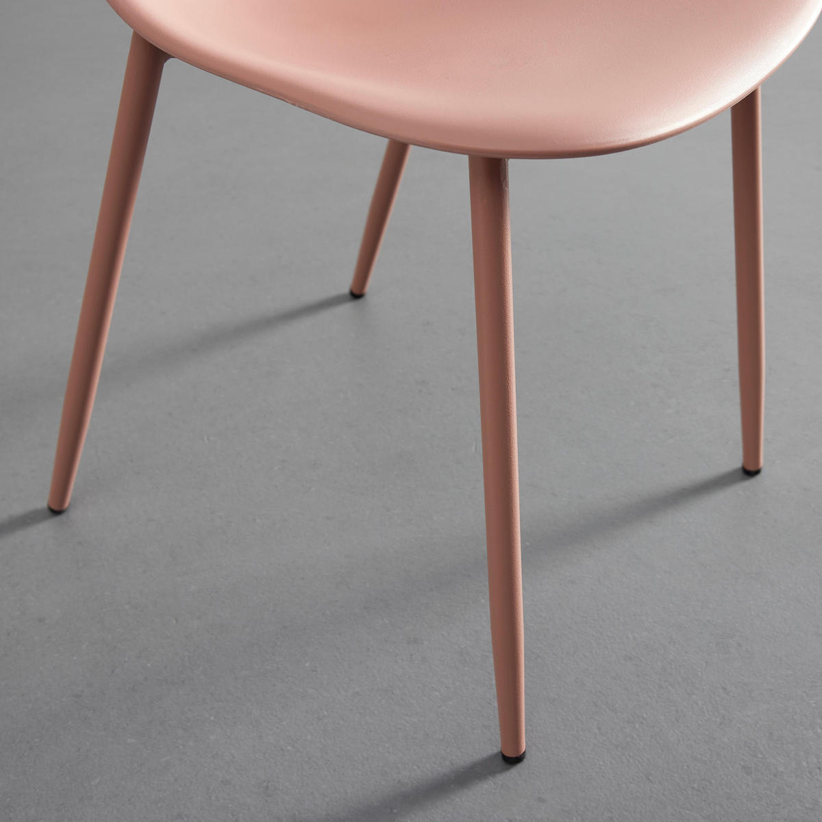 KINDERSITZGRUPPE Casey Rosa Kunststoff/Metall - Rosa, Metall (60/56/60cm) - Bessagi Kids