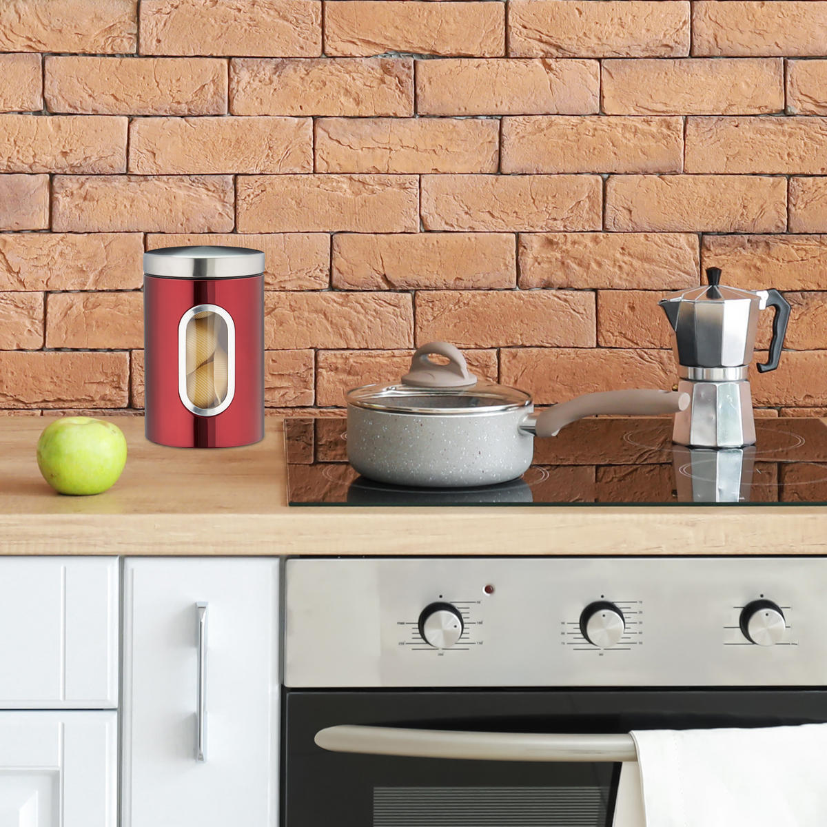 ÚLOŽNÝ box - viacfarebná, kov (11/17/11cm) - Relaxdays