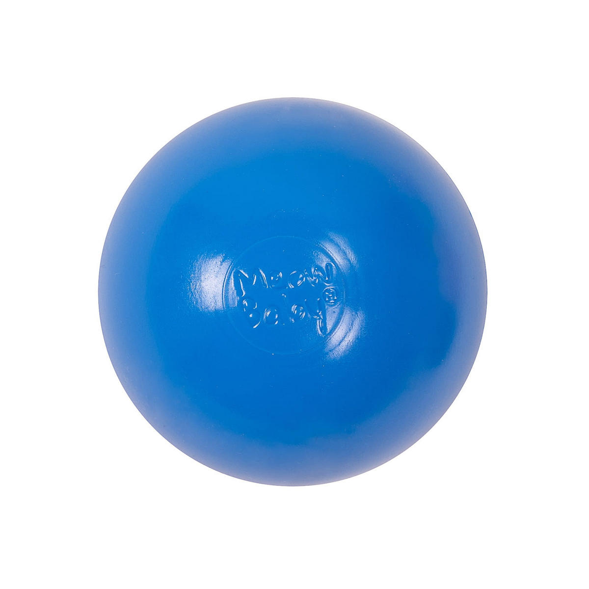 BÄLLE für Bällebad, Kinder Spielbälle, Plastikbälle 50 pcs.: Blau - Blau, Textil (7/7/7cm) - MeowBaby
