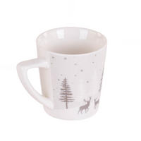 BECHER Vancouver 300 ml - Grau, Keramik (300L) - Boltze Home