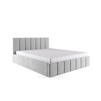 POLSTERBETT Doppelbett PESARO 140x200 cm, Hellgrau - Hellgrau, Textil (140/200cm) - Fedve