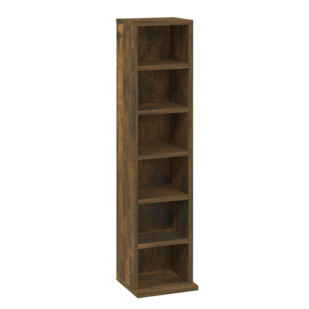 CD-REGAL Räuchereiche 21/20/88 Cm Holzwerkstoff - Braun, Holzwerkstoff (20/88/21cm) - vidaXL