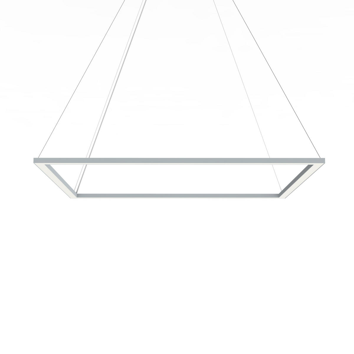 LED-HÄNGELEUCHTE - Grau, Metall (90/90/100cm) - Lumicom