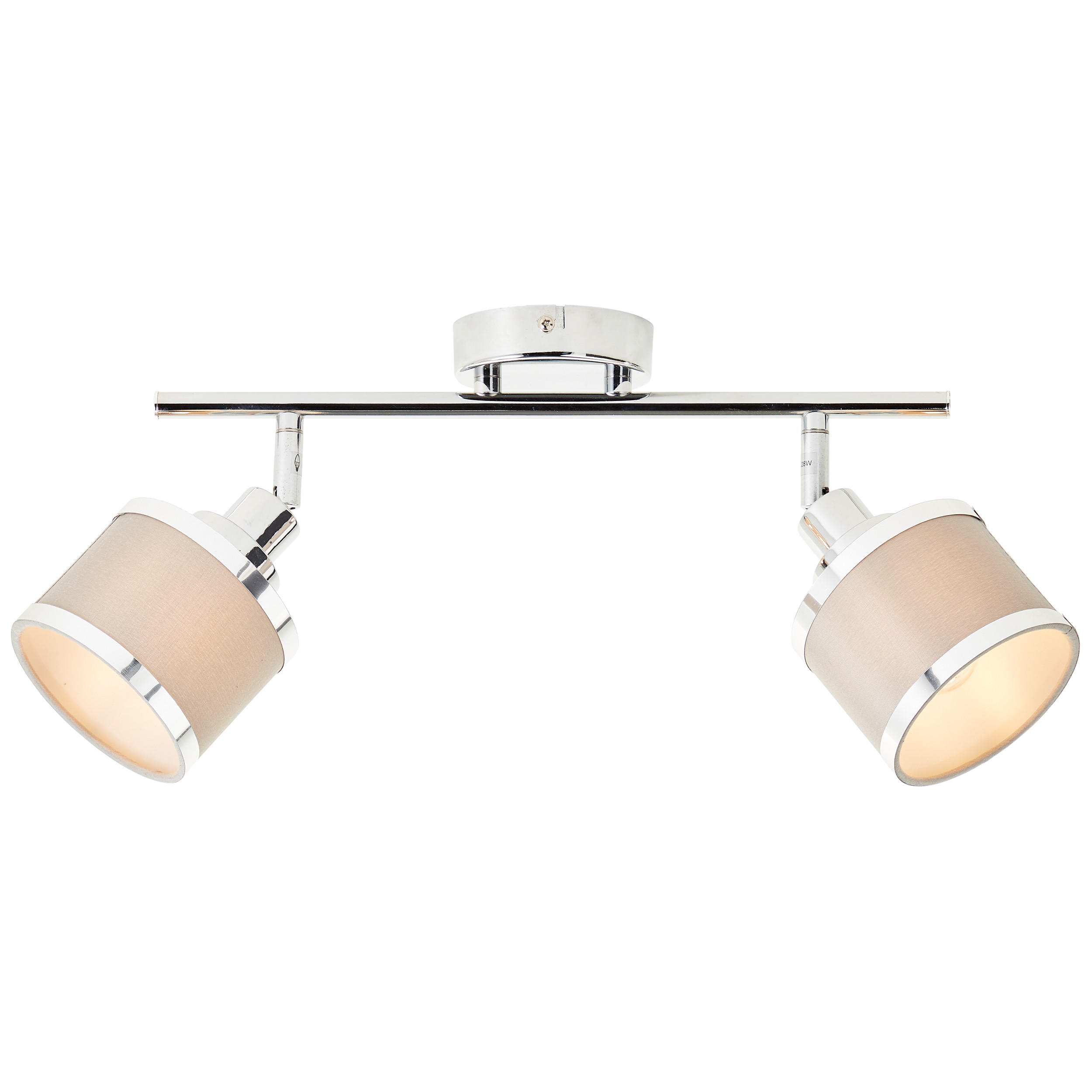 Brilliant Spotrohr Grau 48.9x21.5x10 cm