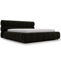 POLSTERBETT Mellow 140x200 Dunkelgrau - Dunkelgrau, Textil (140/200cm) - Graingold