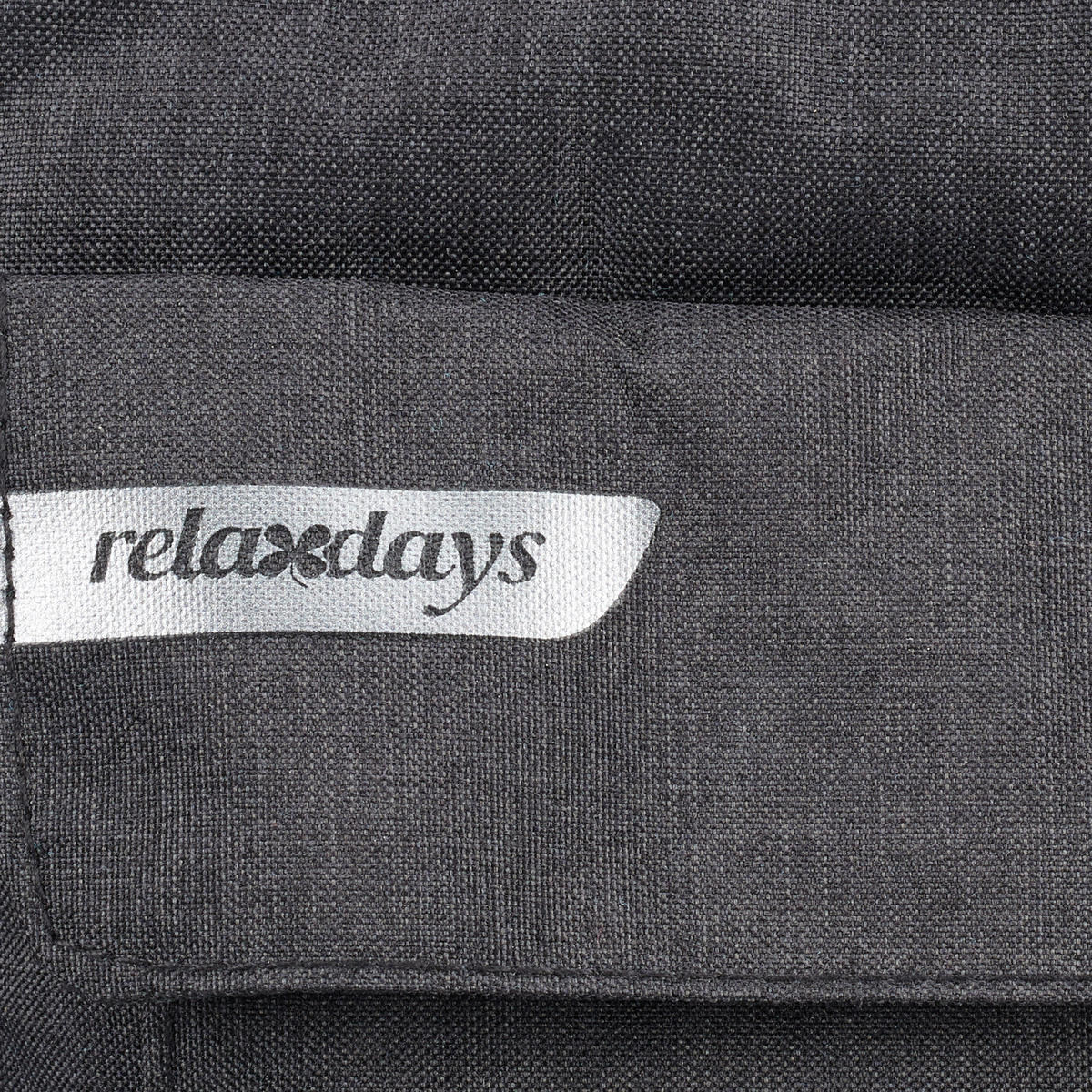 GEPÄCKTRÄGERTASCHE - Schwarz, Textil/Metall (16/15/38cm) - Relaxdays