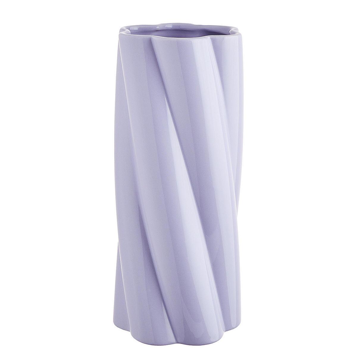 VASE Twist - Flieder, Keramik (30cm) - Butlers