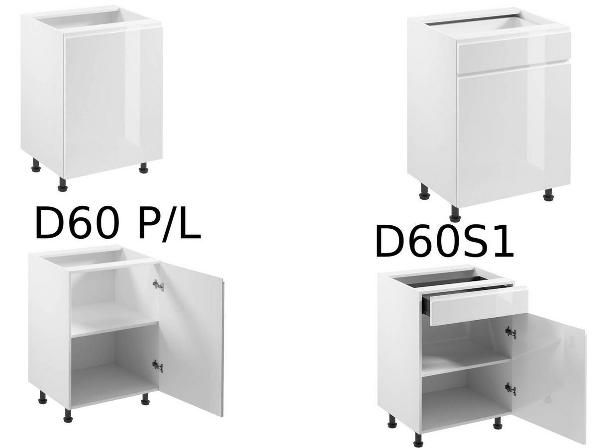 KÜCHENINSEL 360 cm - Aspen Aspen KA21-M360 - Weiß/Hochglanz - Weiß Hochglanz, Holz (540/212/58cm)
