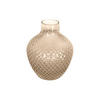 VASE Delight 21/21/25 cm - Braun, Glas (21/25cm) - Present Time
