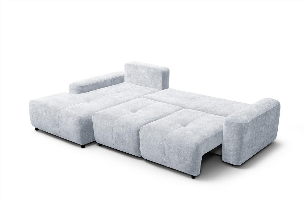 ECKSOFA Argos In Vibe - Hellblau, Holzwerkstoff/Textil (170/267cm) - Fun Möbel