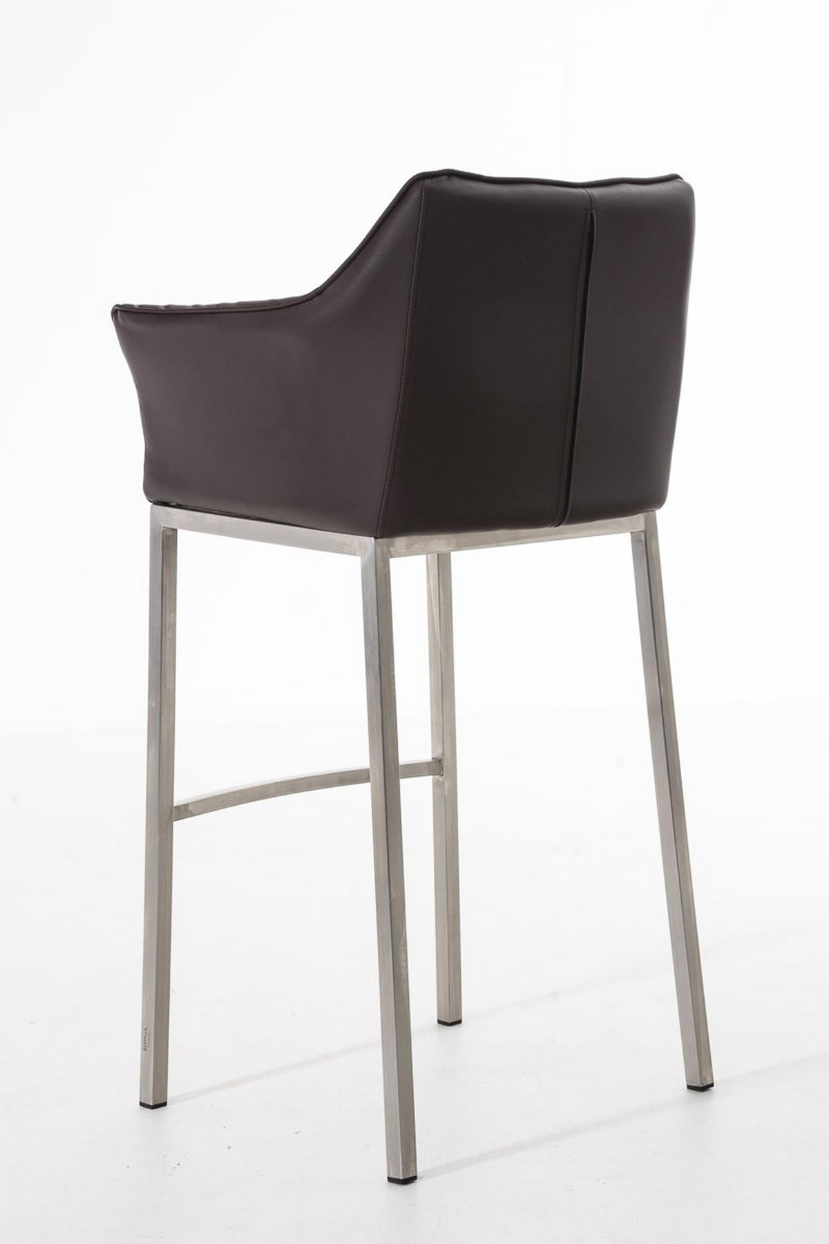 BARHOCKER Damaso 110x64x48 cm braun - Braun, Leder (64/110/48cm) - furnicato