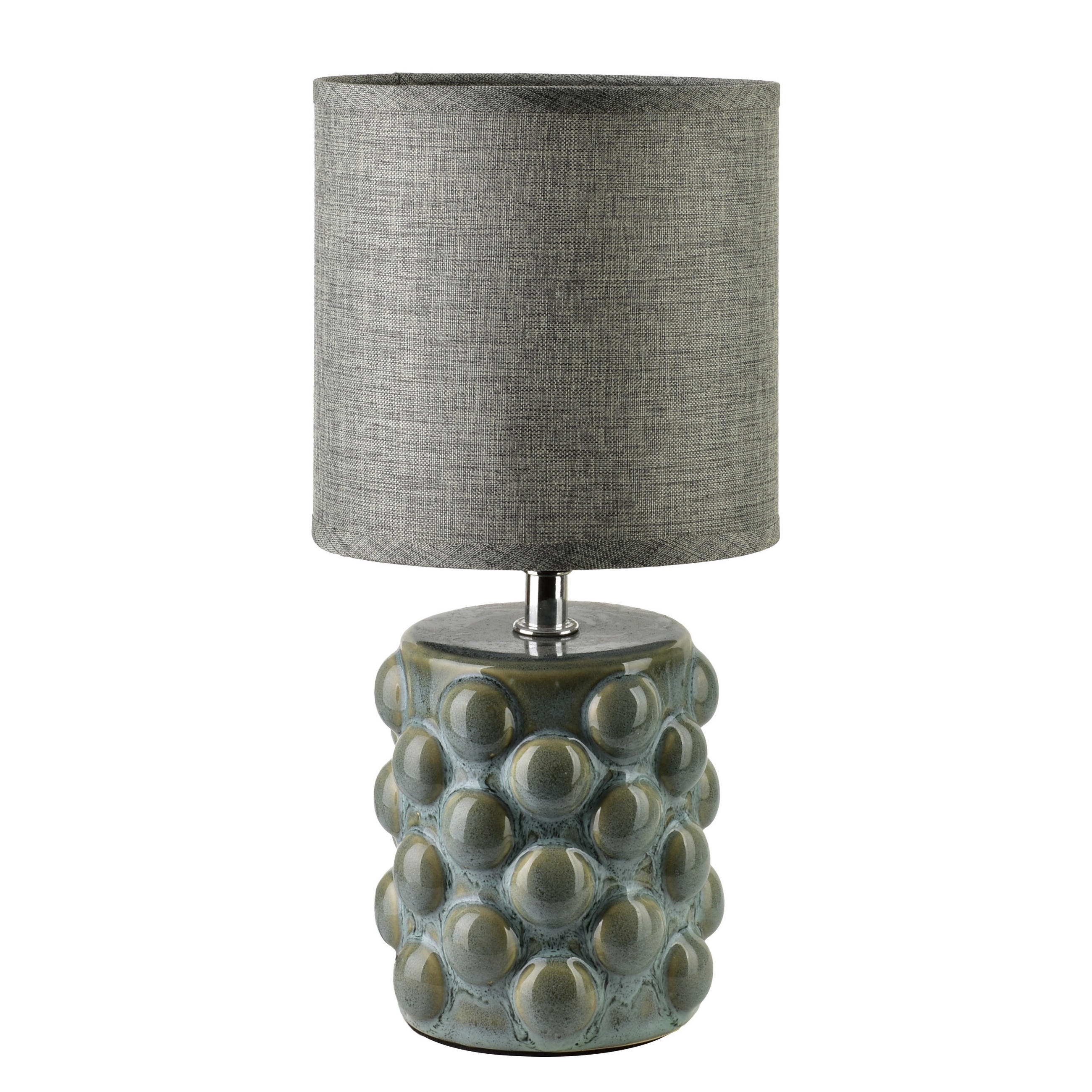 TISCHLAMPE Dunkelgrau 10/14/28.5 cm Keramik - Dunkelgrau, Keramik (10/14/28.5cm) - Mondex