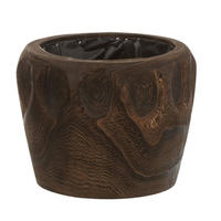 BLUMENTOPF THIBO - Holz - Braun - M - Ø 29 cm - Braun, Holz (29/20cm) - J-Line