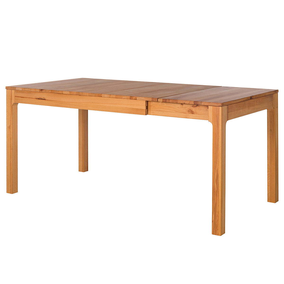 ESSTISCH - Massivholz - Buchefarben, Holz (80/120/75cm) - home24