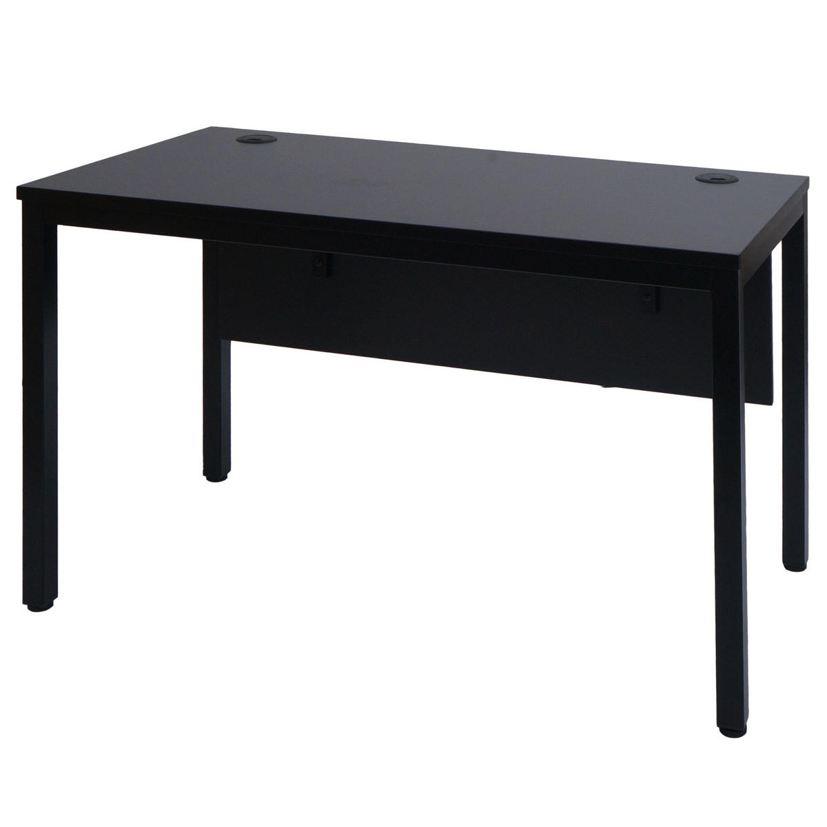 SCHREIBTISCH rechteck Schwarz - Schwarz, Holzwerkstoff (60/120/76cm) - MCW