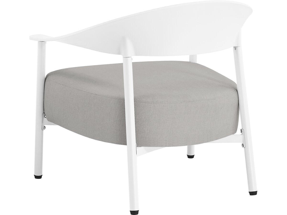 LOUNGEGARNITUR Céora 2-Sitzer Weiß - Weiß, Metall - Habitat Garten