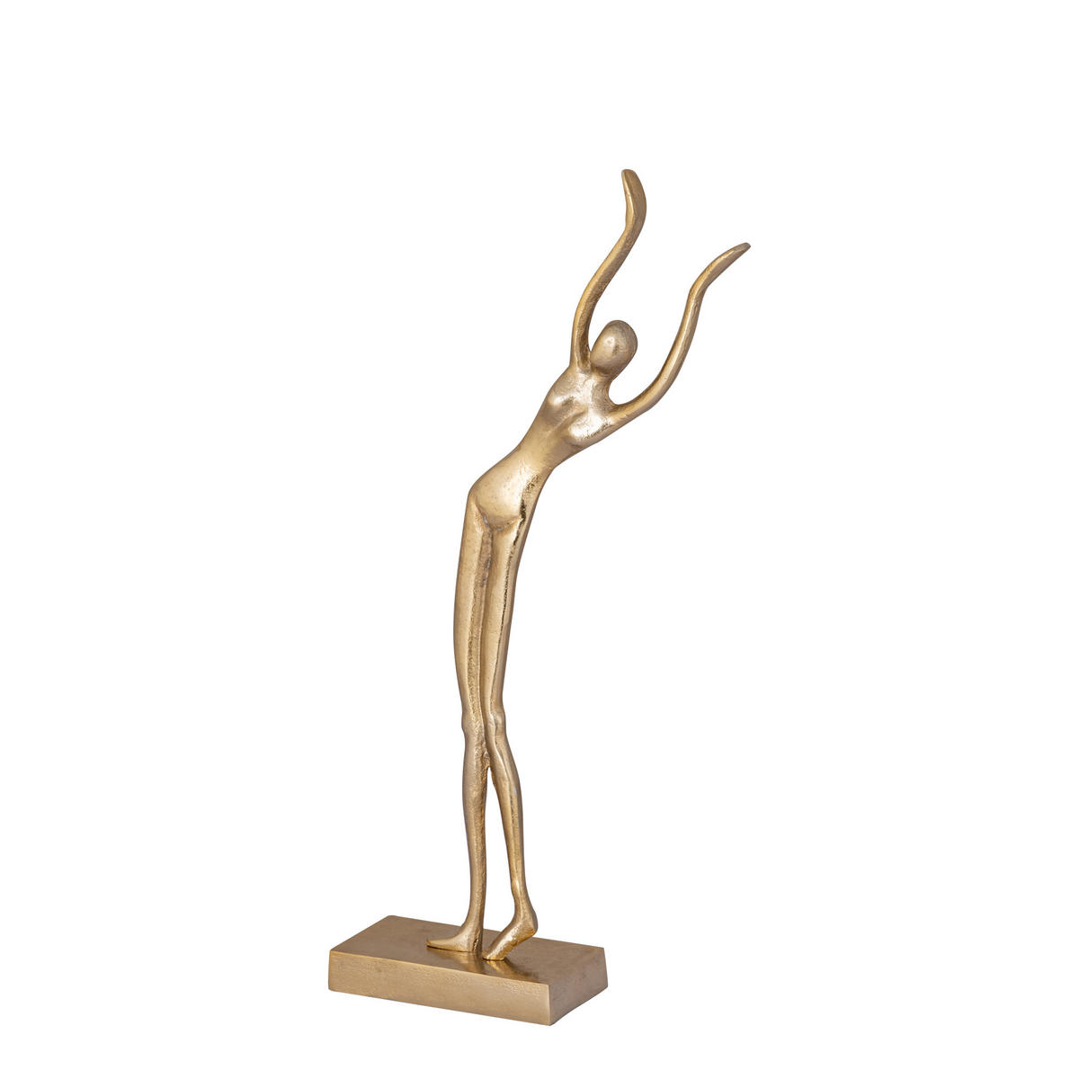SKULPTUR Saaqi Gold 23/8/49cm - Goldfarben, Metall (8/49/23cm) - PTMD Collection