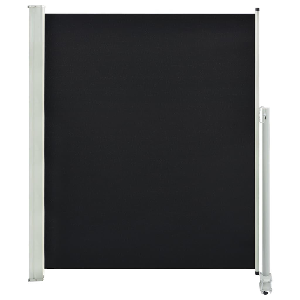 AUSZIEHBARE Seitenmarkise 160x300 cm Schwarz - Schwarz, Textil (300/160/300cm) - furnicato