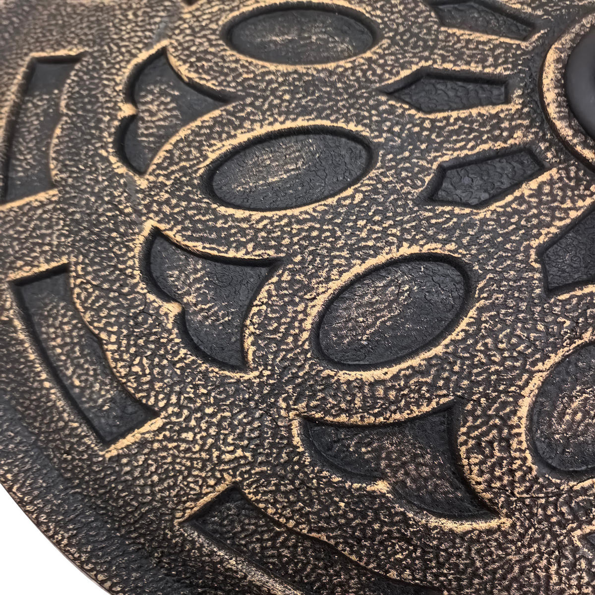 SCHIRMSTÄNDER - Schwarz, Kunststoff/Metall (49/49cm) - Relaxdays