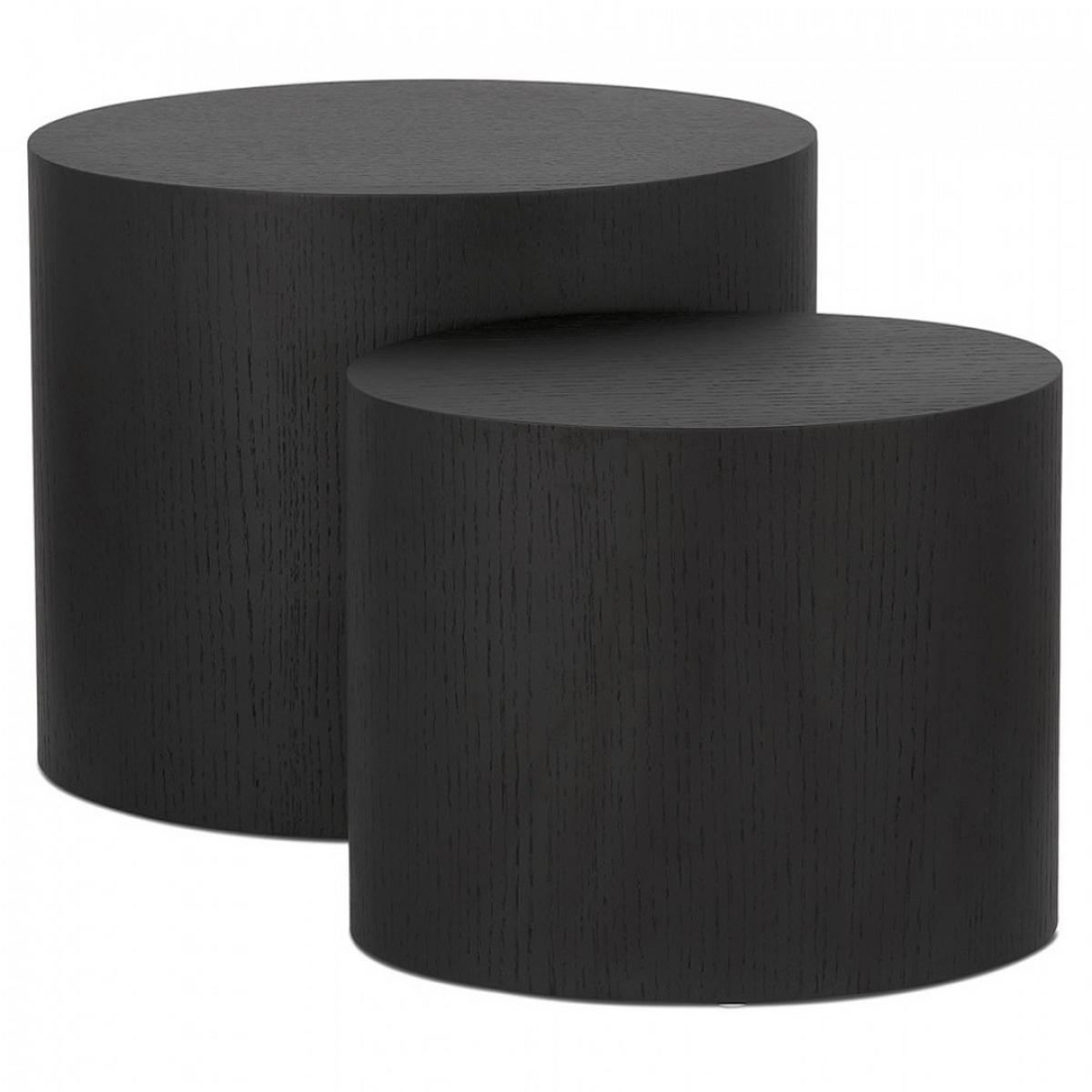 LOUNGETISCH Schwarz 48x33x40 cm - Schwarz, Holz (40/33/48cm) - AlterEgo