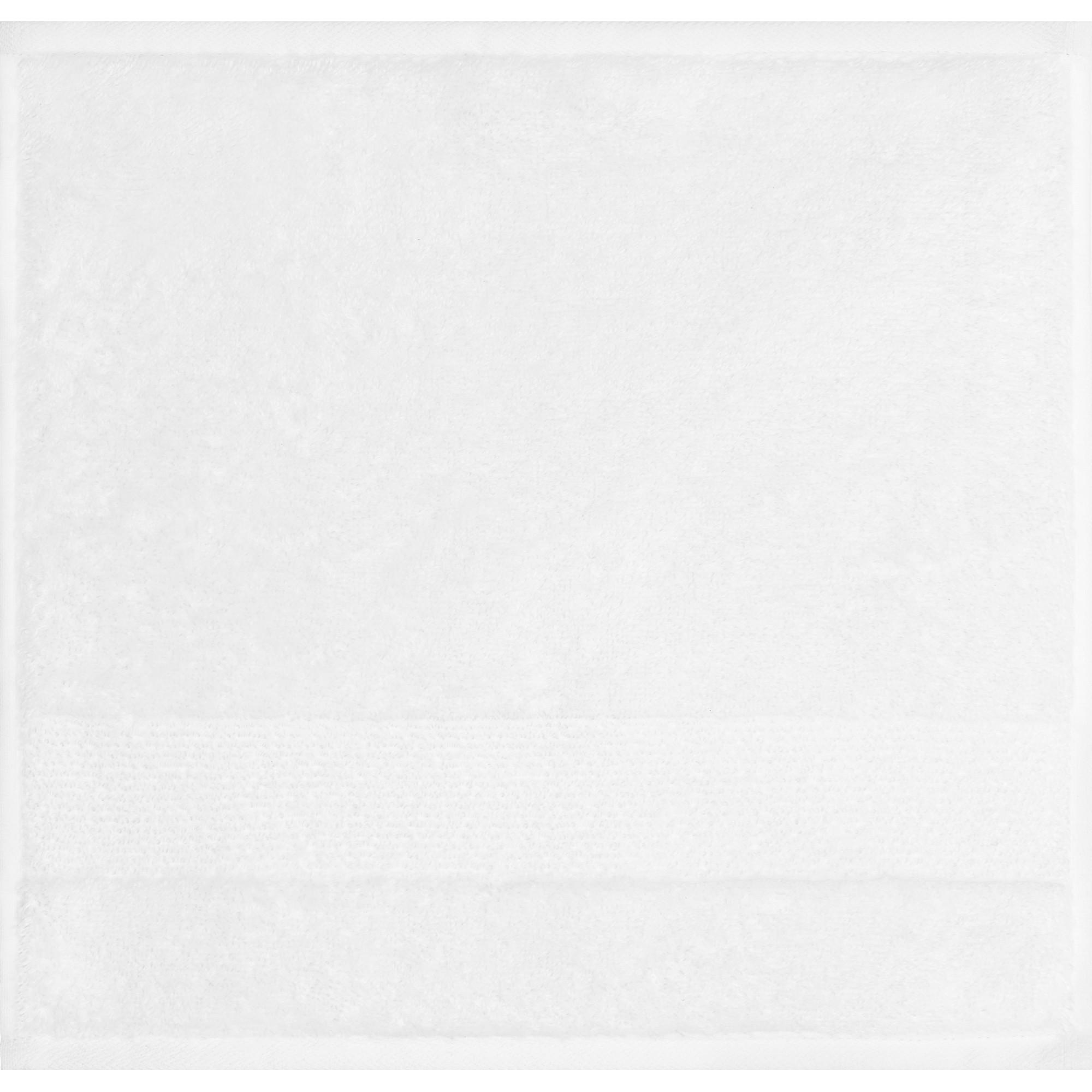 HANDTÜCHER THE LUXURY 5000 WEISS - 600 - Weiß, Textil (30/30cm) - Cawö