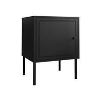 NACHTTISCH-SET Palazzo Bis (2 Stück) - Schwarz, Holzwerkstoff/Kunststoff (45/59/39cm) - MIRJAN24
