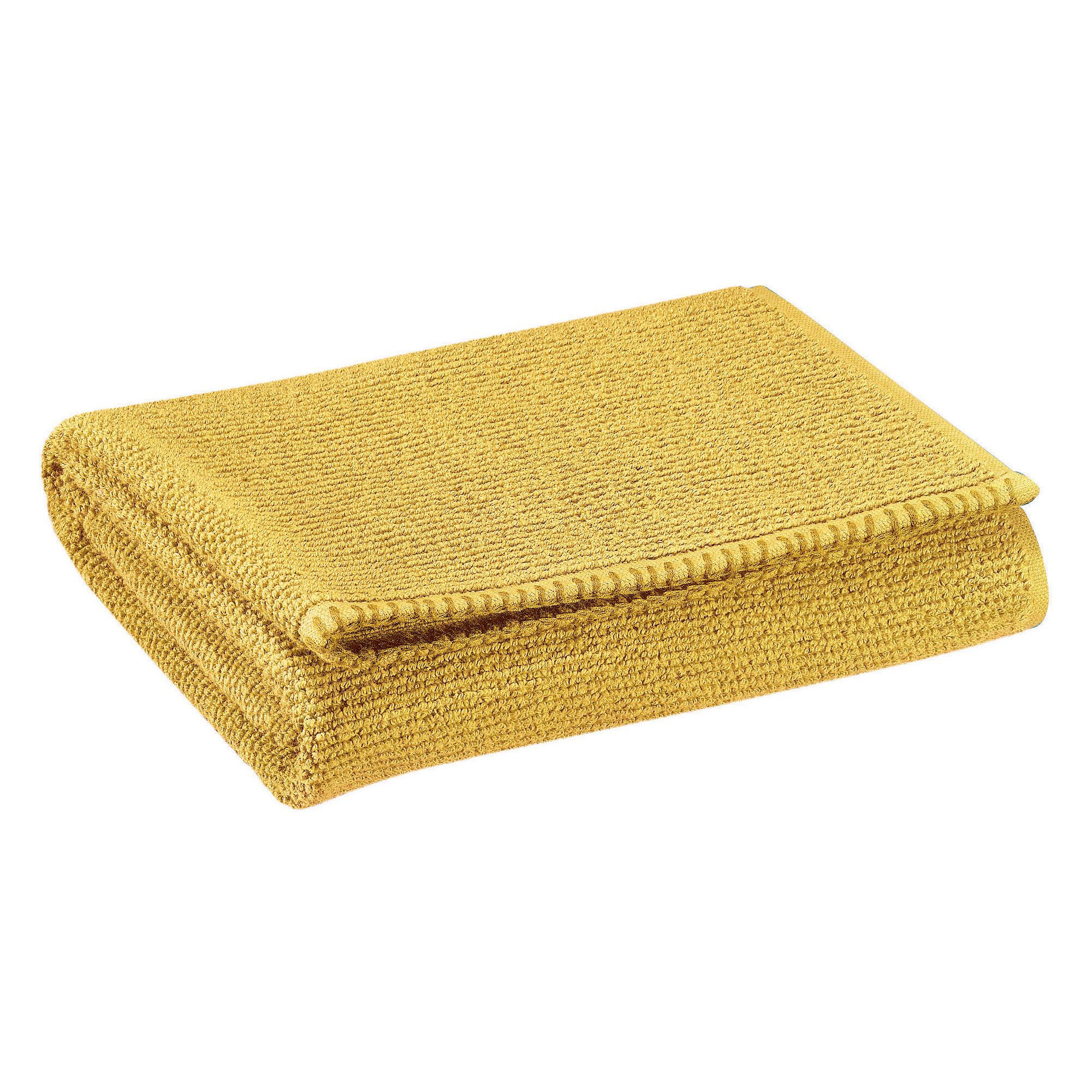 Vivaraise Badetuch Currygelb 90x150 cm