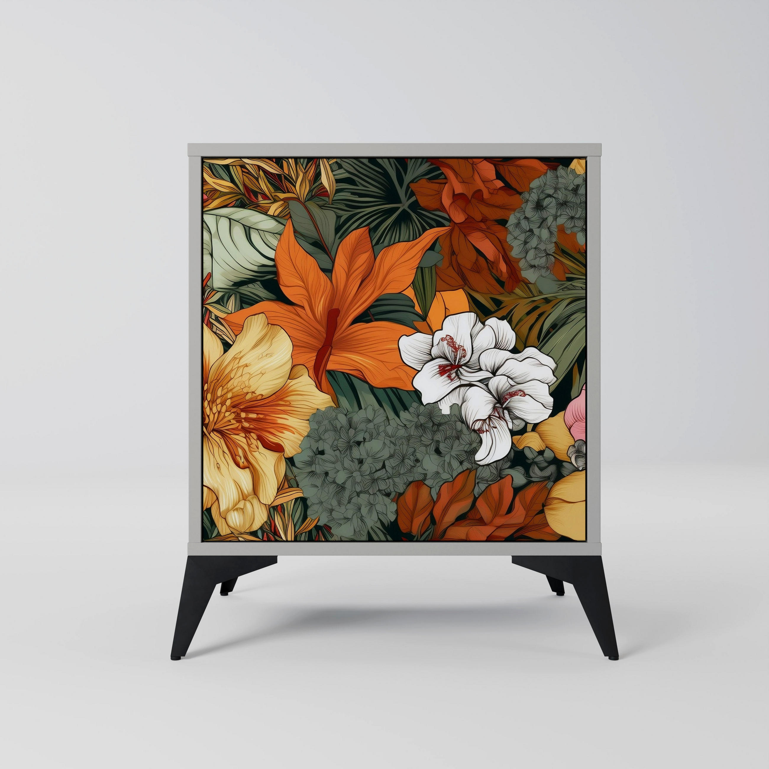 SpaceRebels Sideboard Grau 57.5x70.5x42 cm