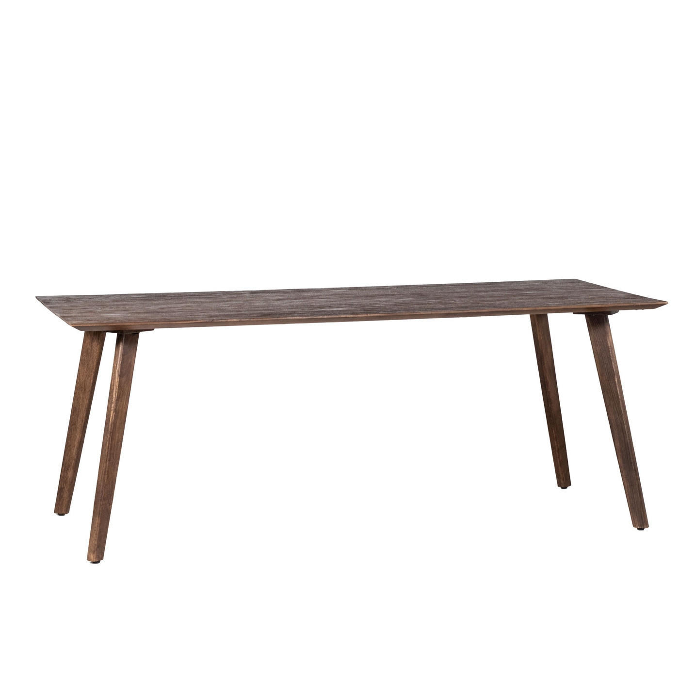 ESSTISCH aus Mangoholz 200cm, dunkelbraun - Dunkelbraun, Holz (200/90/76cm) - Giga Meubel