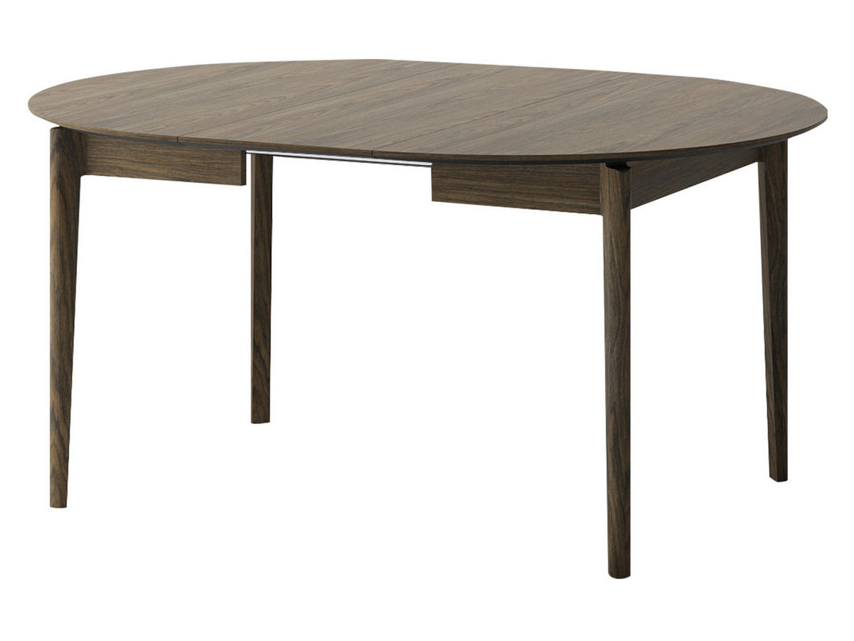 ESSTISCH ausziehbar Plot PT04 - Dunkelbraun, Holz/Holzwerkstoff (120/120/77cm) - MIRJAN24