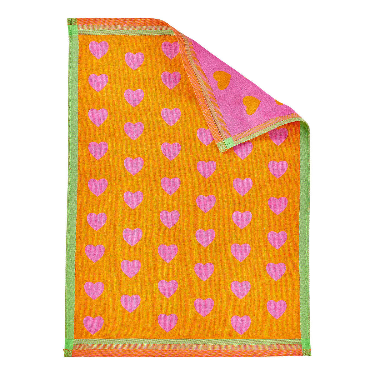 KÜCHENTUCH Sweet Xmas Hezchen - Orange, Textil (50/67cm) - Butlers