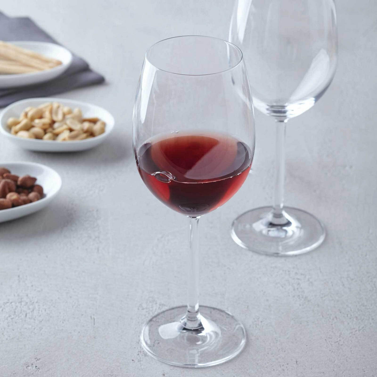 ROTWEINGLAS Daily transparent 460 ml 12er Set - Transparent, Glas (0.6L) - Leonardo Living