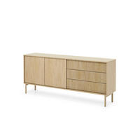 KOMMODE Viola - Beige, Holzwerkstoff (187.1/79.8/39.5cm) - Pillovely