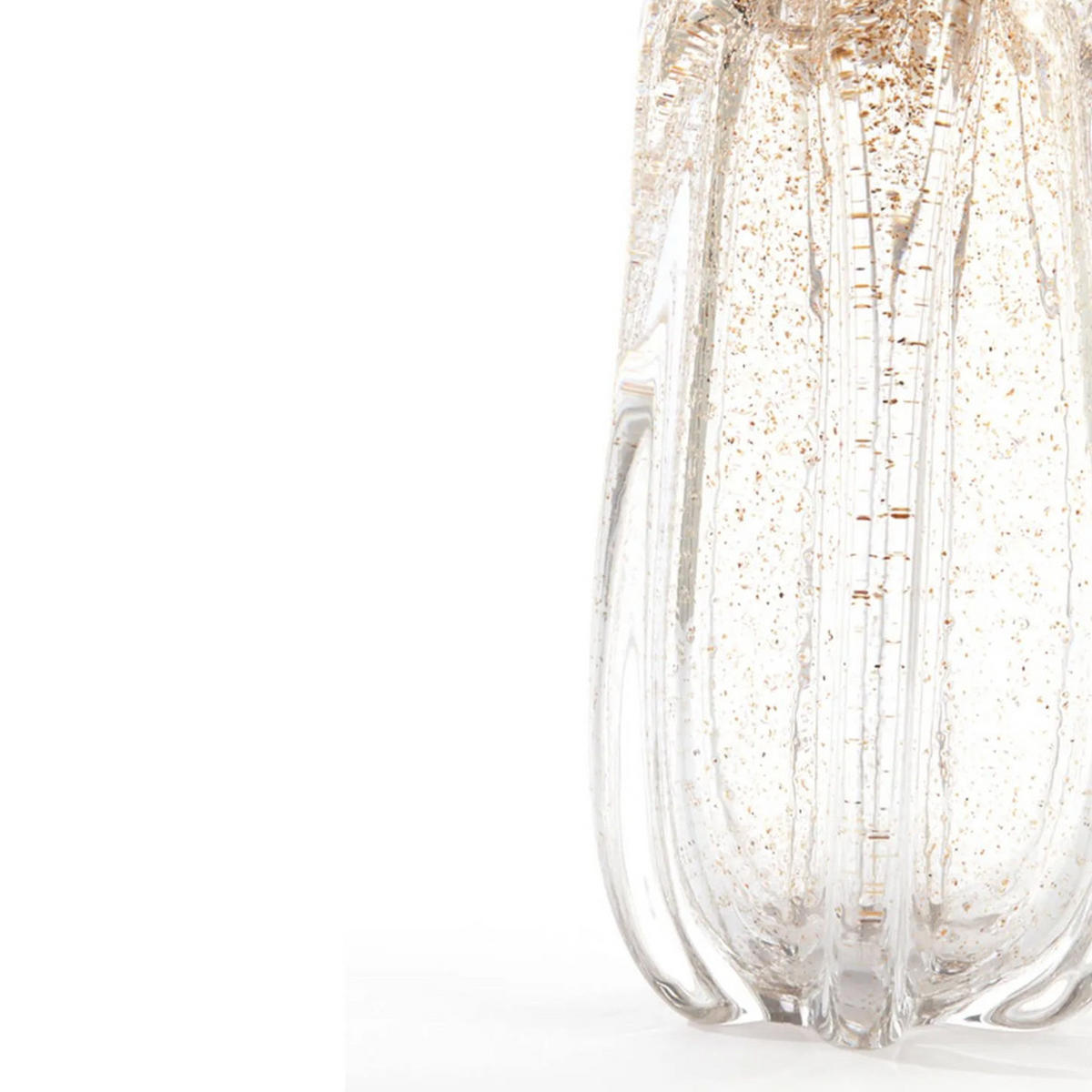 GLASVASE MURELA Ø21x30 cm, Glas, Transparent - Transparent, Glas (30cm) - Light & Living