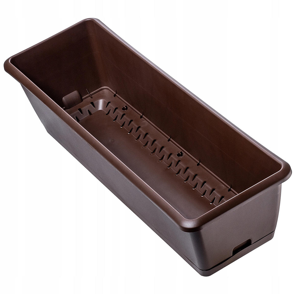 BALKONKASTEN 60 cm, Braun - Braun, Kunststoff (19/59cm) - KADAX