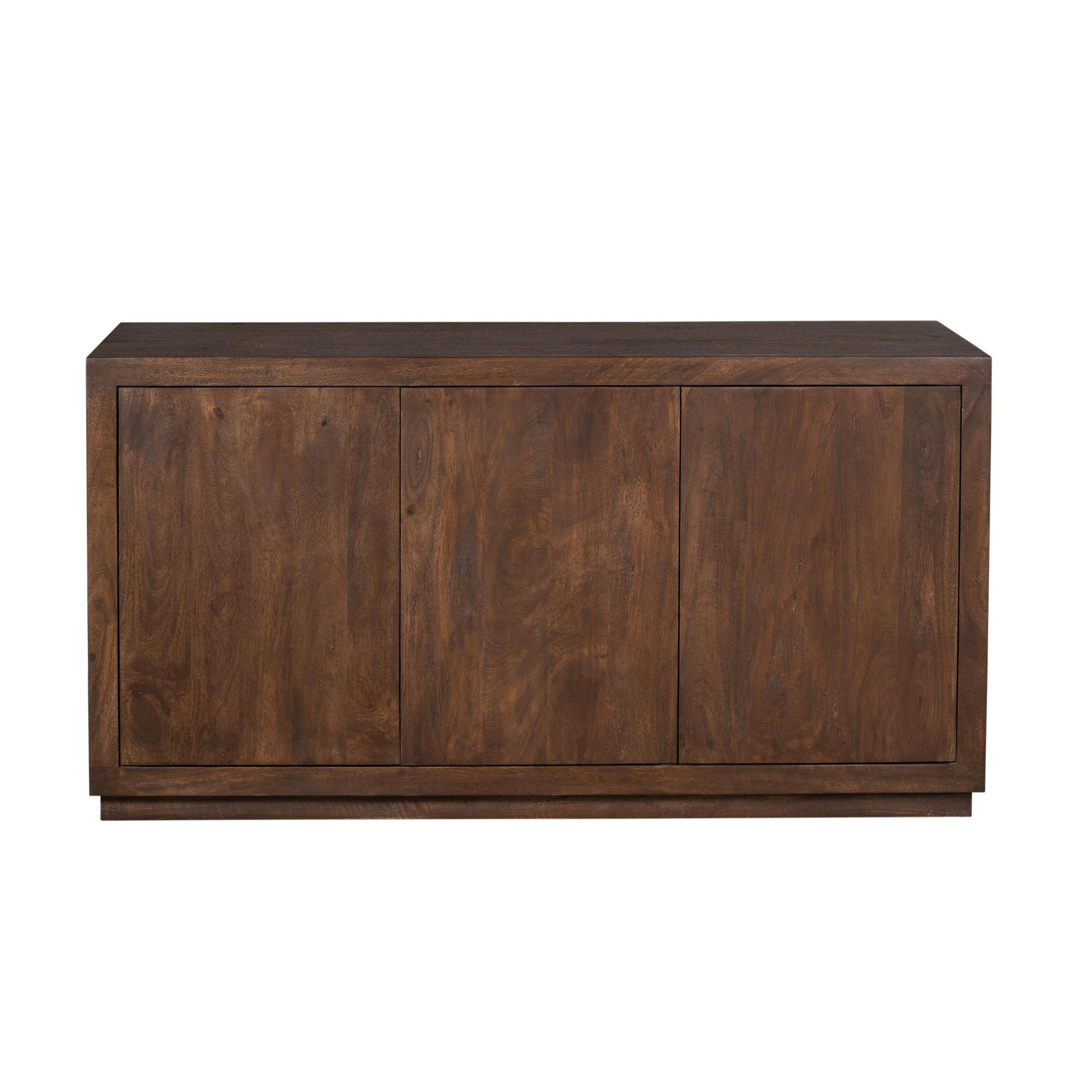 SIDEBOARD Brussel Braun 45/150/80 cm - Dunkelbraun, Holz (150/80/45cm) - Starfurn