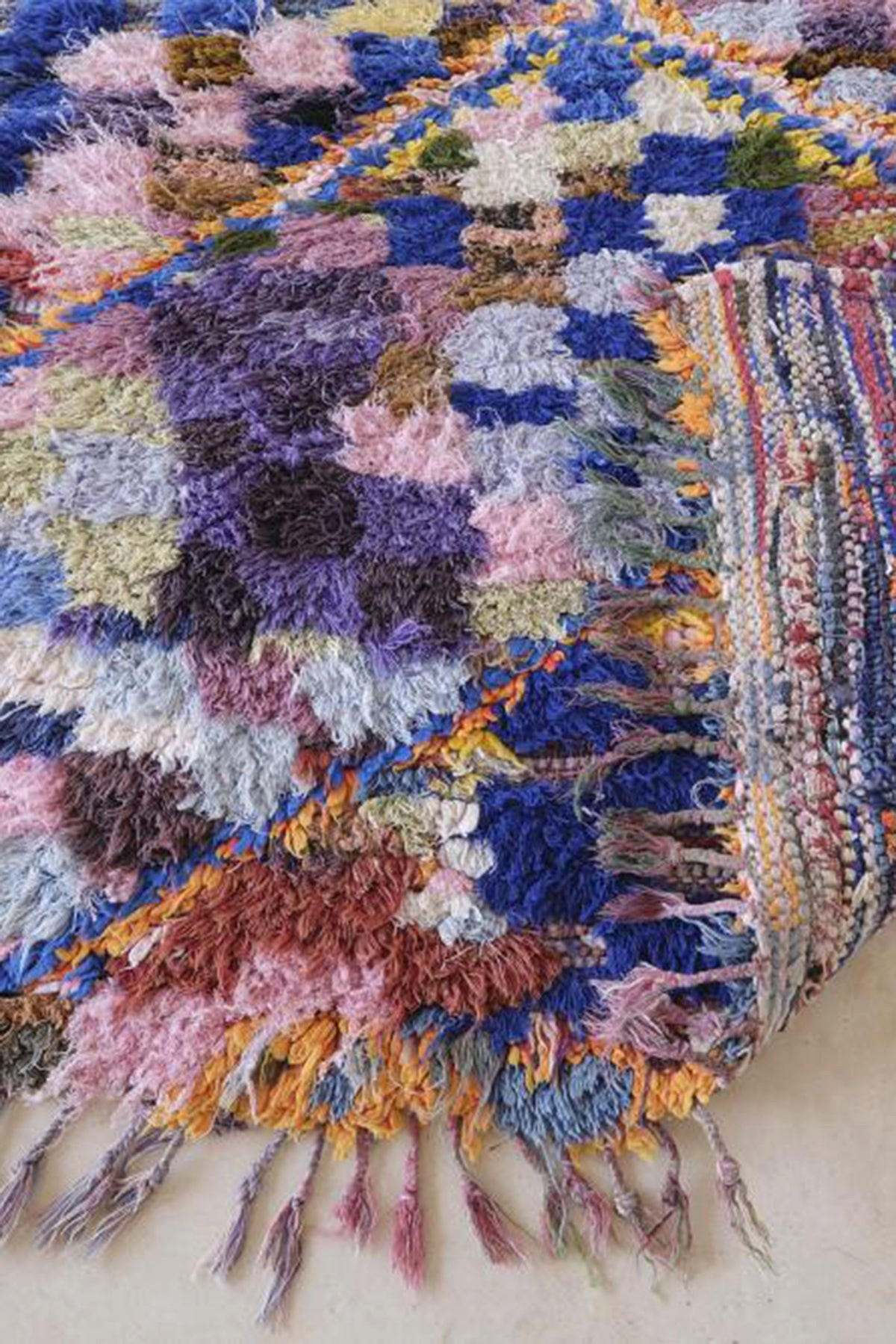 BERBERTEPPICH aus reiner Wolle 102x 218 cm - Multicolor, Naturmaterialien (102/218cm) - AFK Living