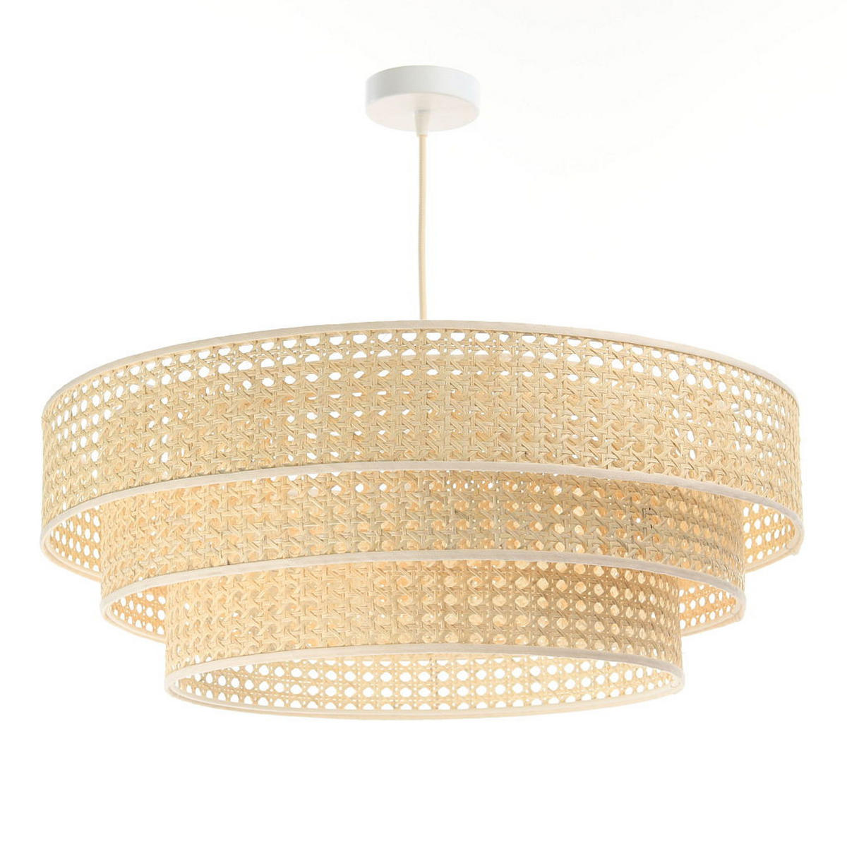 HÄNGELEUCHTE Beige 60/20 cm - Beige, Kunststoff (60/1.55/20cm) - ONZENO