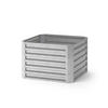 HOCHBEET Silber 90 x 90 cm - Silberfarben, Metall (90/60/90cm) - OK-Living