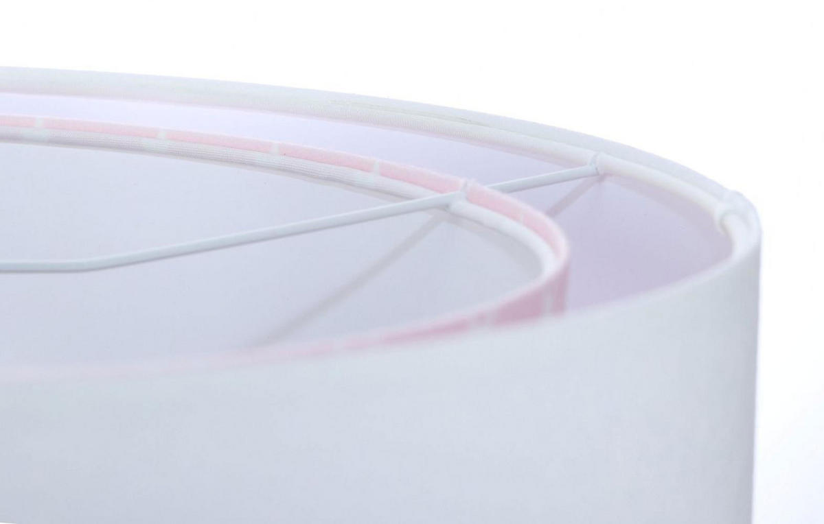 HÄNGELEUCHTE Rosa 50/23 cm - Pink, Kunststoff (50/1/23cm) - ONZENO