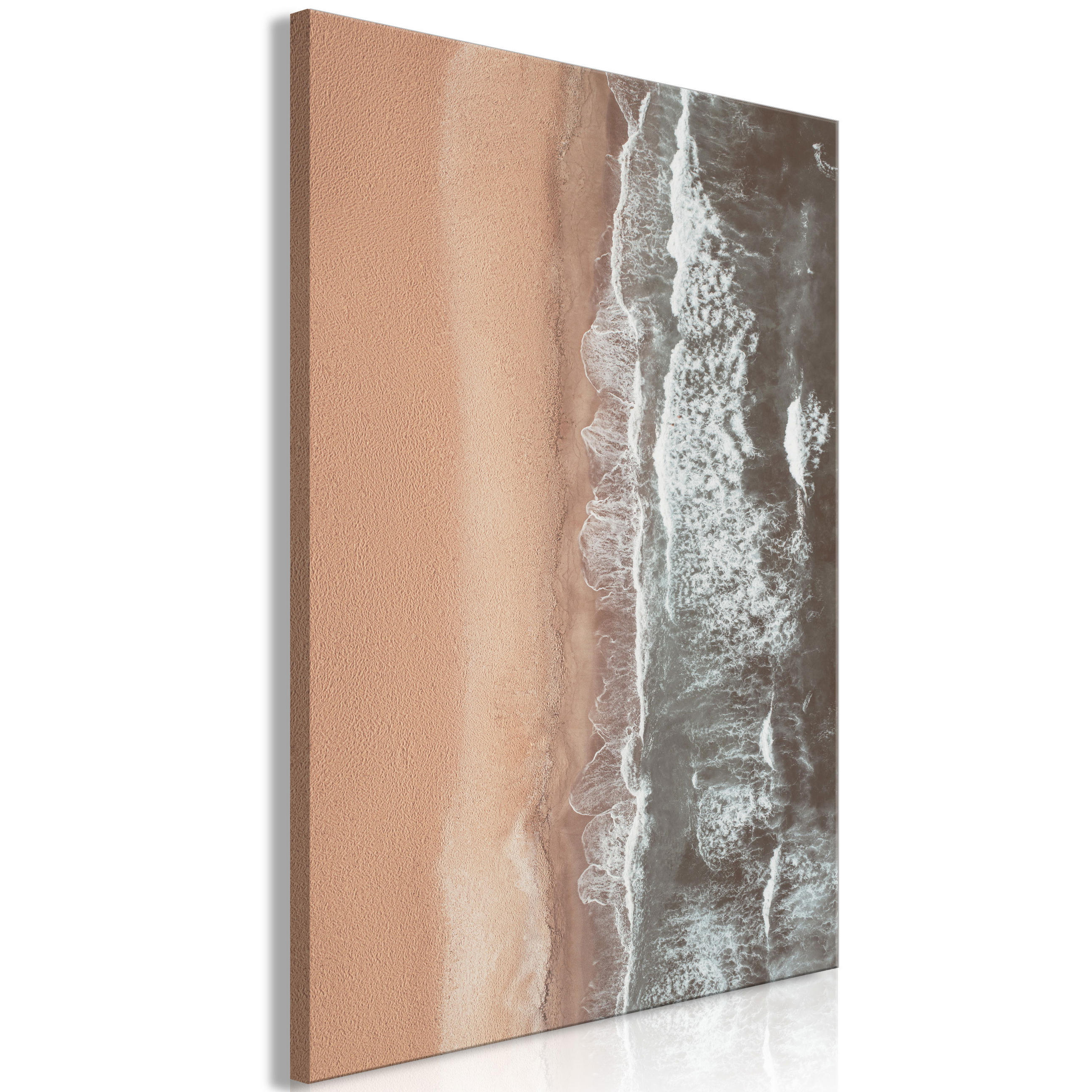 KUNSTDRUCK Braun 80/120 cm - Braun/Grau, Textil (80/120cm) - KUNSTLOFT