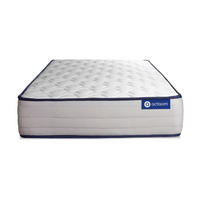 MATRATZE Actiflex form Taschenfederkern und Memory-Schaum 100 x 210 cm h3 - Weiß, Textil (100/210cm) - ACTISOM