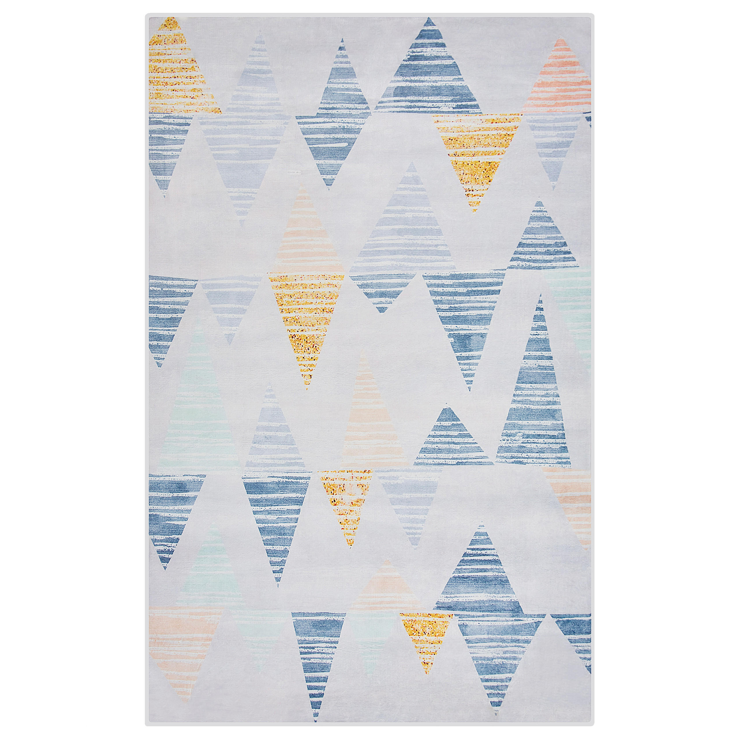 KURZFLOR-TEPPICH Yayla 200/140 cm - Grau, Kunststoff (140/200cm) - Beliani
